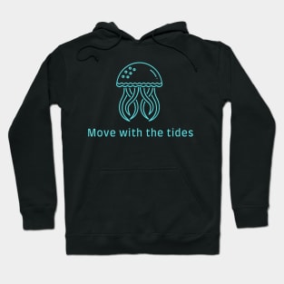 Jelly fish quote beach items Hoodie